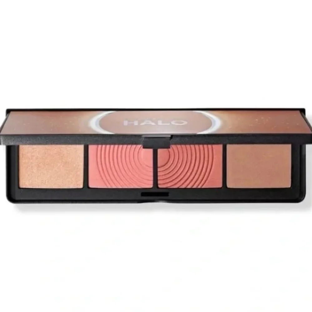 Smashbox Halo Sculpt And Glow Face Palette Pink Saturation NIB